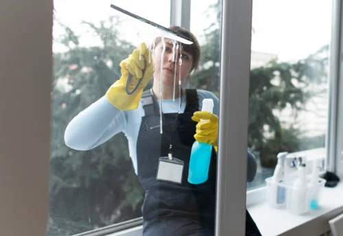 Nettoyage de vitres intérieures et extérieures à Saint-Même-les-Carrières